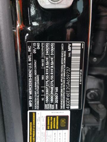 2016 MERCEDES-BENZ GL 450 4MA 4JGDF6EE2GA659737