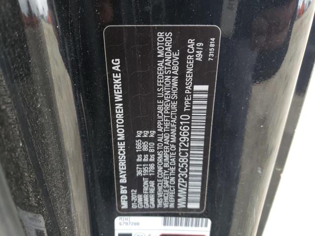 WMWZP3C58CT296610 Mini Cooper