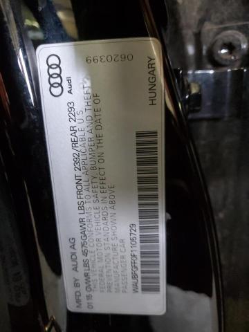 2015 AUDI A3 2.0T - WAUBFGFF0F1105729