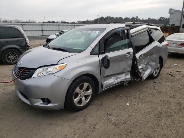 Salvage cars for sale from Copart Fredericksburg, VA: 2011 Toyota Sienna LE