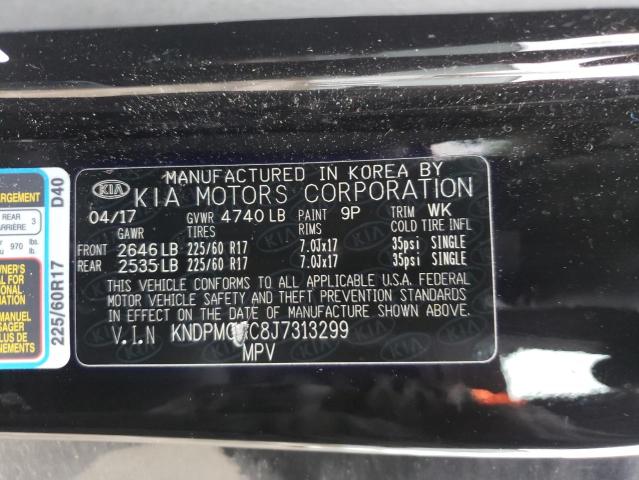 2018 KIA SPORTAGE L - KNDPMCAC8J7313299