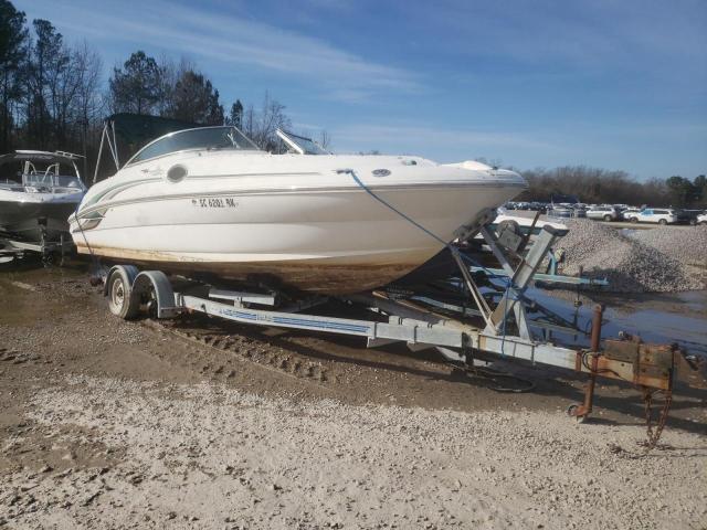Salvage boats for sale at Swansea, SC auction: 2001 Sea Ray Boat