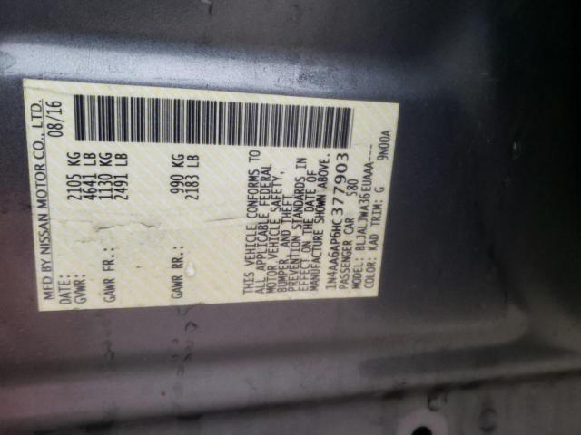 1N4AA6AP6HC377903 Nissan Maxima 3.5s