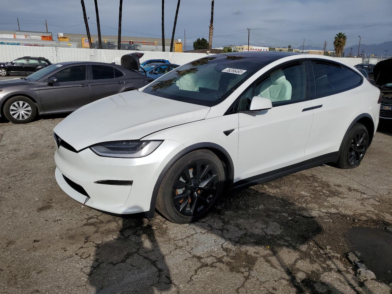 7SAXCBE52NF361909 TESLA MODEL X 2022