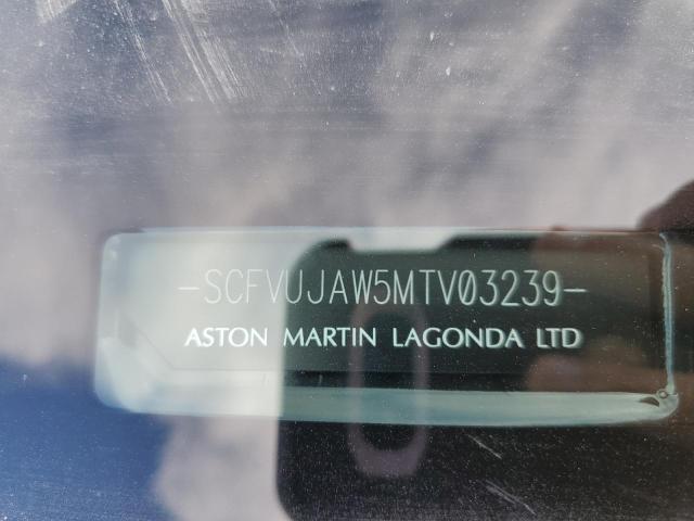 2021 ASTON MARTIN DBX SCFVUJAW5MTV03239