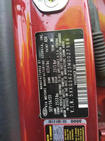 2021 KIA K5 EX - 5XXG34J23MG027968