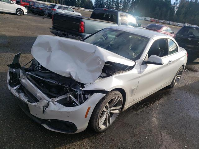 Salvage cars for sale from Copart Arlington, WA: 2016 BMW 428 I Sulev