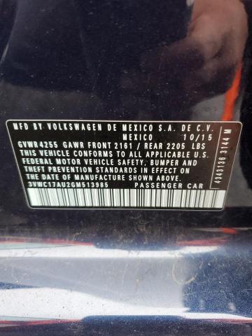 2016 VOLKSWAGEN GOLF SPORT - 3VWC17AU2GM513985