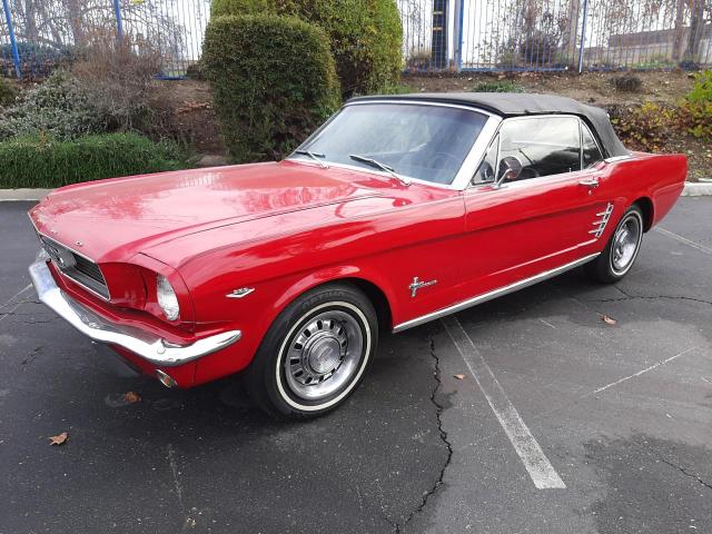 Salvage cars for sale from Copart Colton, CA: 1966 Ford Mustang
