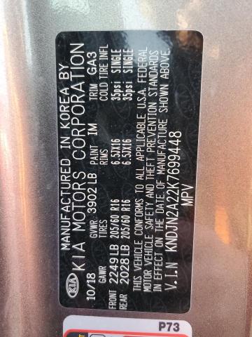 KNDJN2A22K7699448 KIA Soul