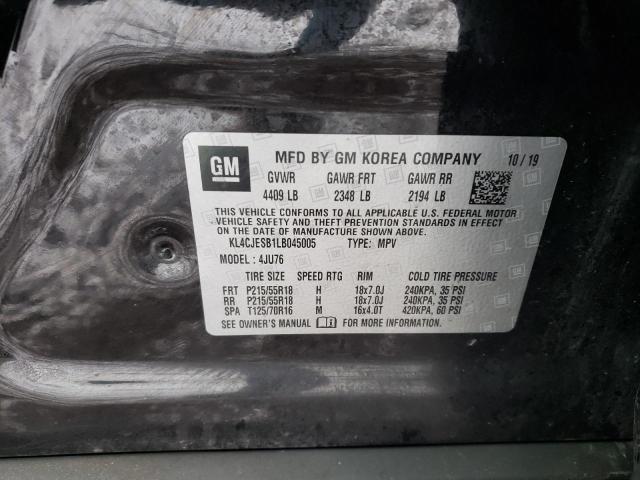 2020 BUICK ENCORE PRE - KL4CJESB1LB045005