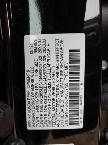 2021 HONDA PASSPORT E - 5FNYF8H55MB032725