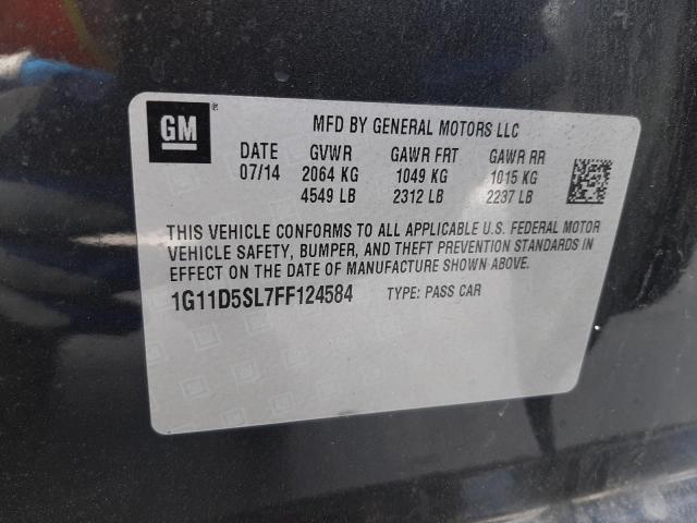 2015 CHEVROLET MALIBU 2LT - 1G11D5SL7FF124584