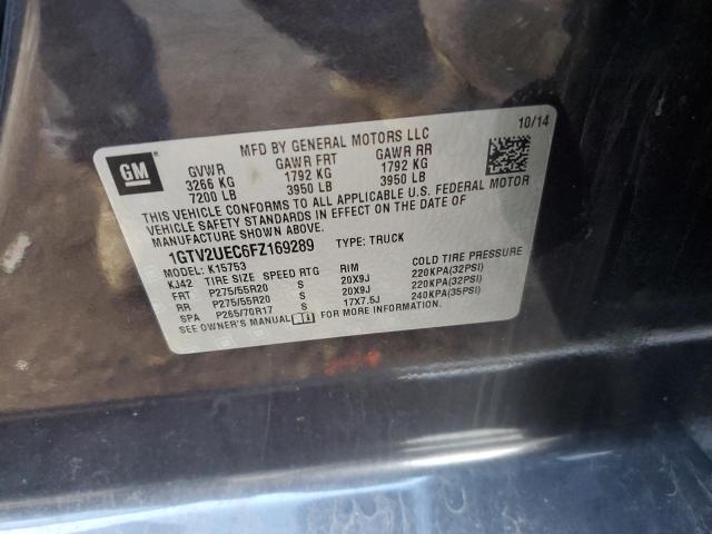 1GTV2UEC6FZ169289 GMC Sierra