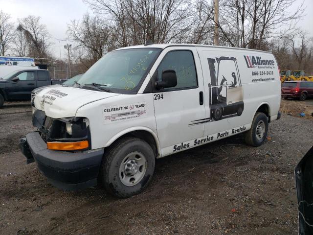 Salvage cars for sale from Copart Baltimore, MD: 2017 Chevrolet Express G3500