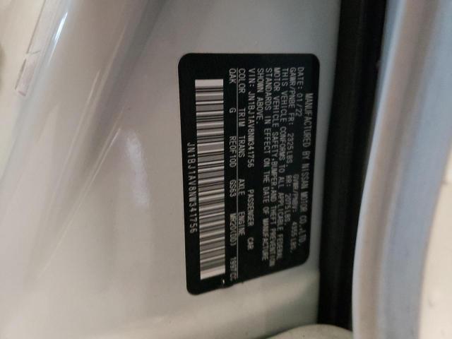 2022 NISSAN ROGUE SPOR JN1BJ1AV8NW341756