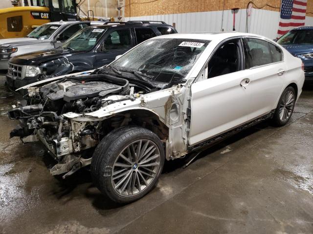 Salvage cars for sale from Copart Anchorage, AK: 2017 BMW 530 XI