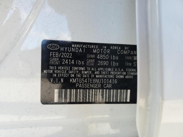 2022 GENESIS G70 BASE KMTG54TE8NU101416