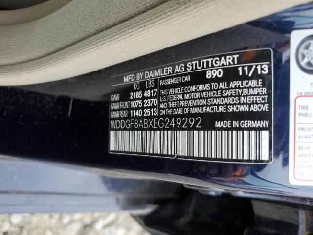 WDDGF8ABXEG249292 | 2014 MERCEDES-BENZ C 300 4MAT