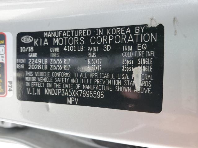 2019 KIA SOUL + - KNDJP3A5XK7696596