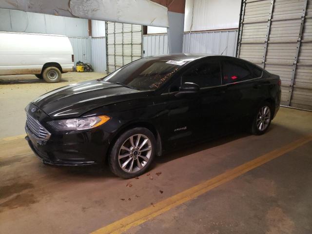 Salvage cars for sale from Copart Mocksville, NC: 2017 Ford Fusion SE Hybrid