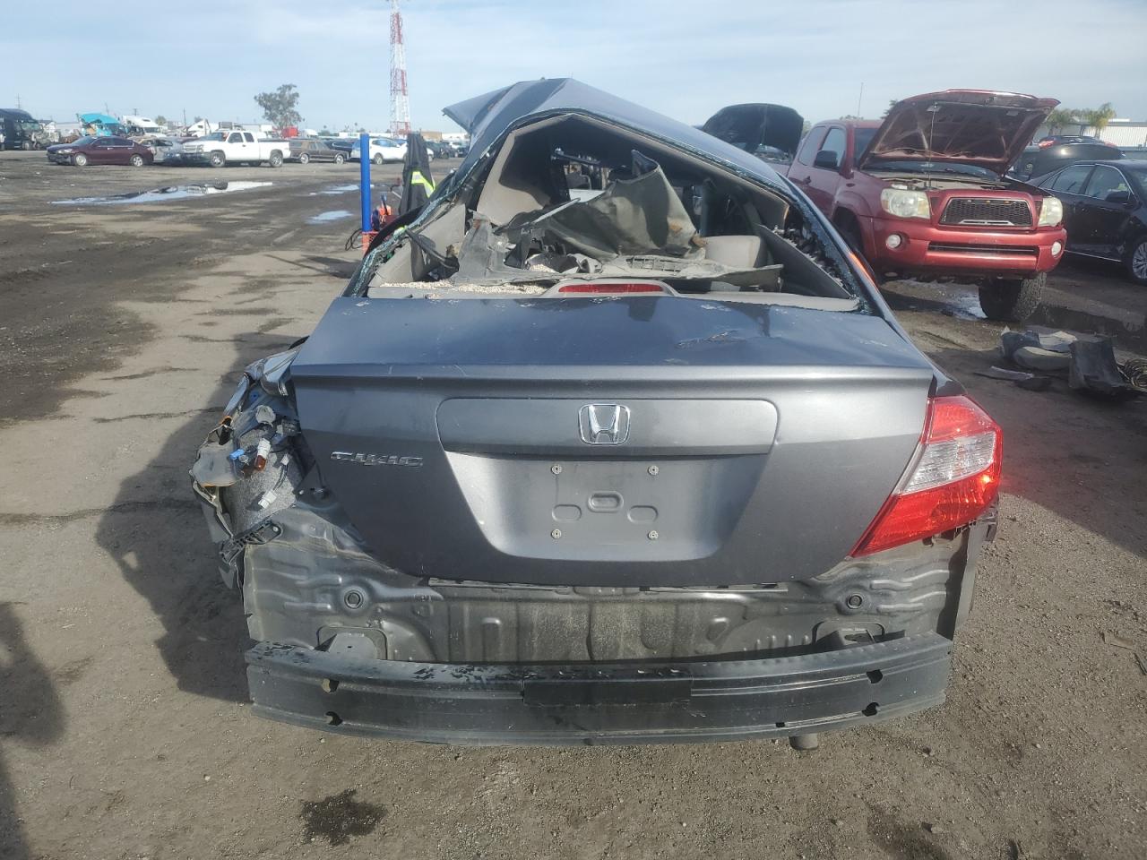 2012 Honda Civic Lx VIN: 19XFB2F54CE324101 Lot: 74633954