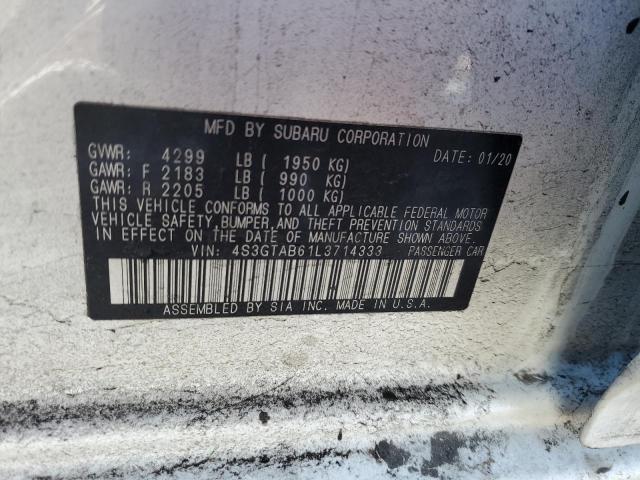 4S3GTAB61L3714333 Subaru Impreza