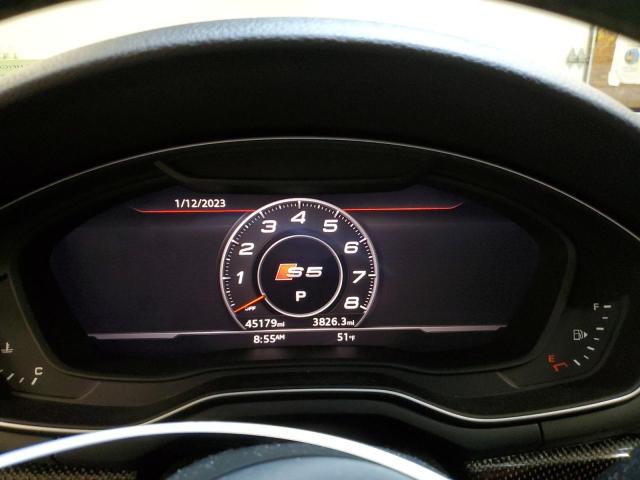 2018 AUDI S5 PRESTIG WAUC4CF54JA024932