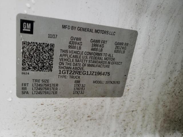 1GT22REG1JZ196475 GMC Sierra K2500 Heavy Duty