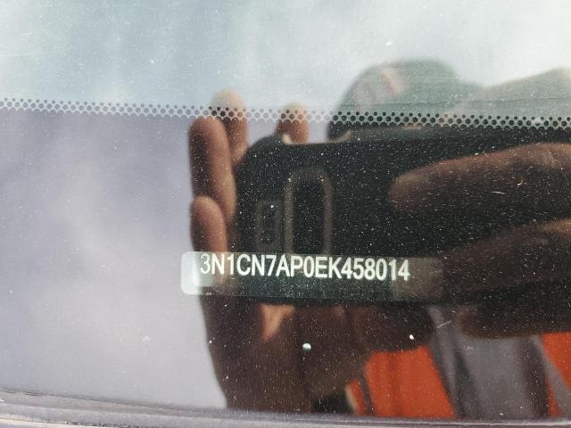 3N1CN7AP0EK458014 Nissan VERSA S