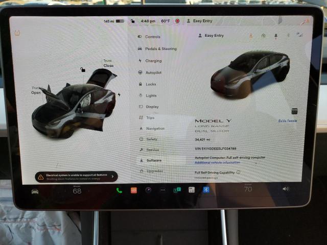 5YJYGDEE5LF034788 Tesla Model Y