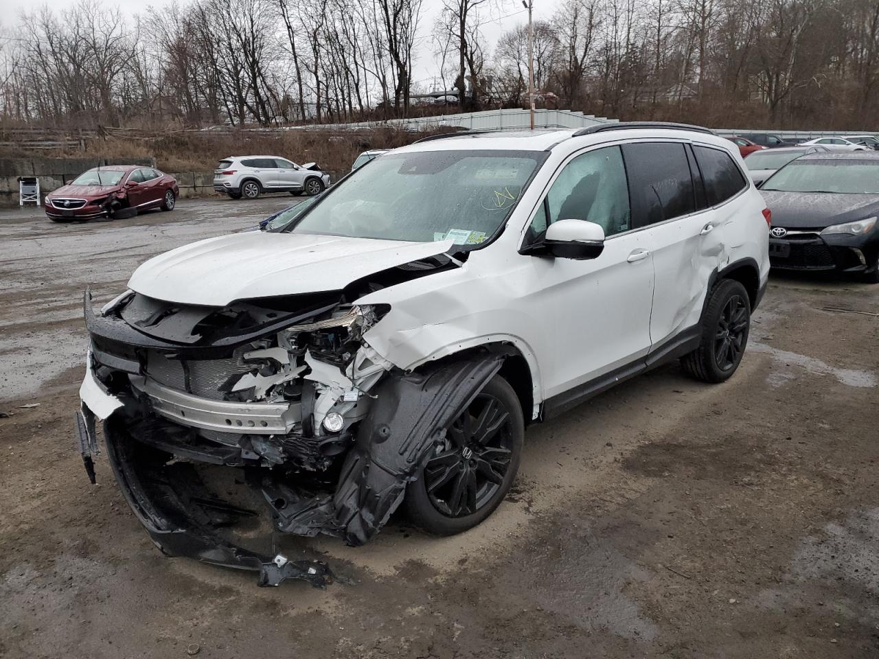 5FNYF6H21NB093386 HONDA PILOT SE 2022