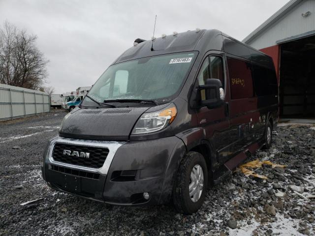 Salvage Trucks for parts for sale at auction: 2020 Dodge RAM Promaster