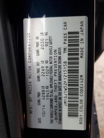 JM1GJ1W52F1215158 Mazda 6 Grand Touring