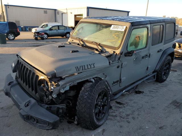 Vehiculos salvage en venta de Copart Orlando, FL: 2020 Jeep Wrangler U