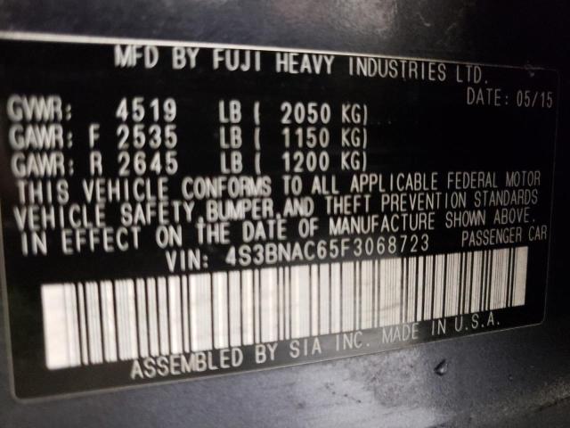 4S3BNAC65F3068723 Subaru Legacy 2.5i Premium