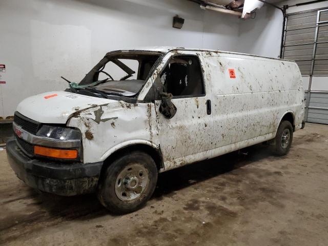 Salvage cars for sale from Copart Davison, MI: 2011 GMC Savana G2500