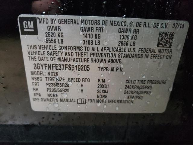2015 CADILLAC SRX PERFOR - 3GYFNFE37FS519205