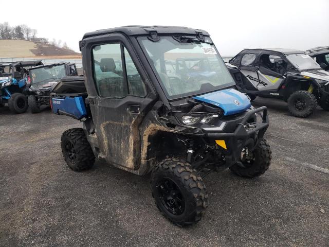Salvage cars for sale from Copart Mcfarland, WI: 2022 Can-Am Defender Limited Cab HD10