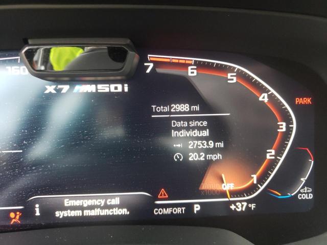 2022 BMW X7 M50I 5UXCX6C0XN9K79143