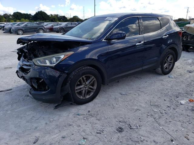 Vehiculos salvage en venta de Copart Homestead, FL: 2017 Hyundai Santa FE S