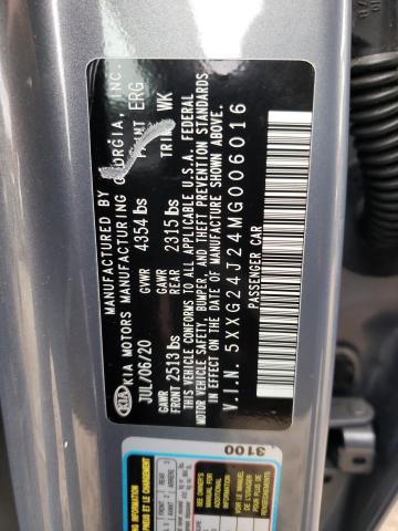 2021 KIA K5 LX - 5XXG24J24MG006016