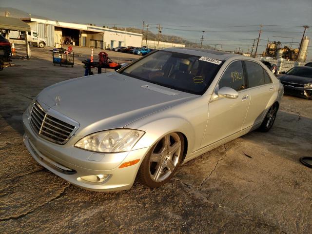 Salvage cars for sale from Copart Sun Valley, CA: 2007 Mercedes-Benz S 550