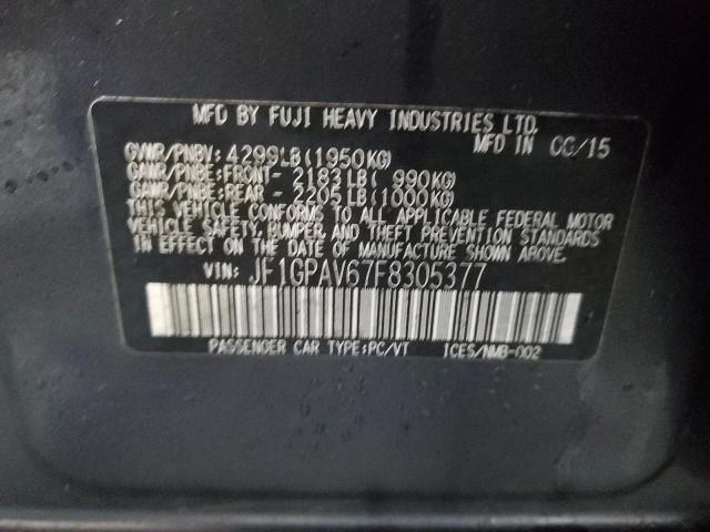 JF1GPAV67F8305377 Subaru Impreza