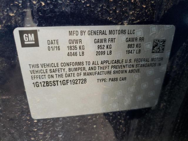 2016 CHEVROLET MALIBU LS - 1G1ZB5ST1GF192728