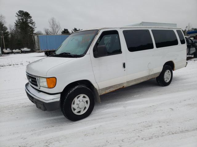Salvage cars for sale from Copart Lyman, ME: 2006 Ford Econoline