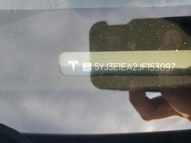 5YJ3E1EA2JF153097 Tesla MODEL 3