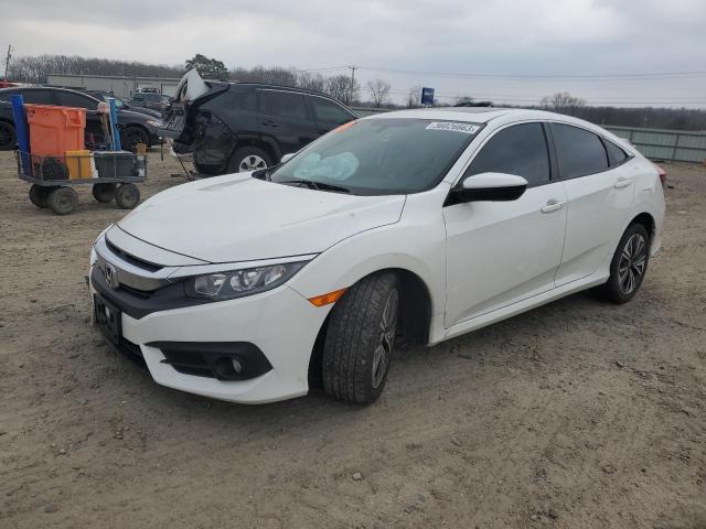 Honda salvage cars for sale: 2017 Honda Civic EXL