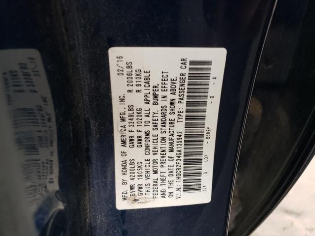 2016 HONDA ACCORD LX - 1HGCR2F34GA135942