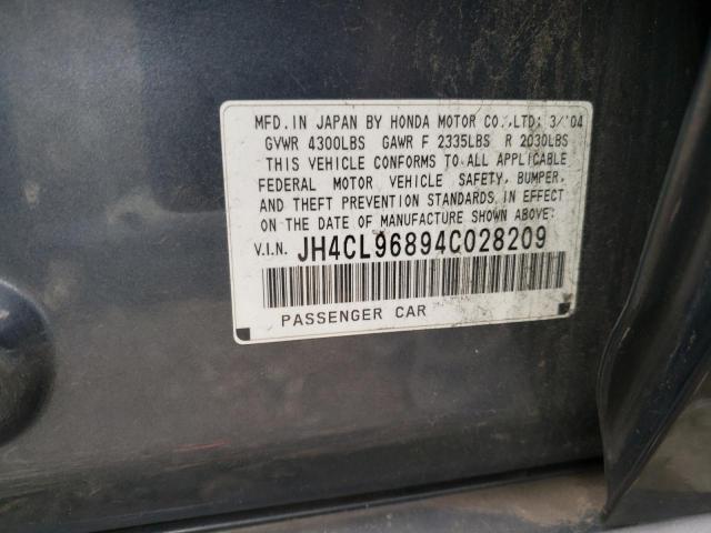 JH4CL96894C028209 Acura TSX